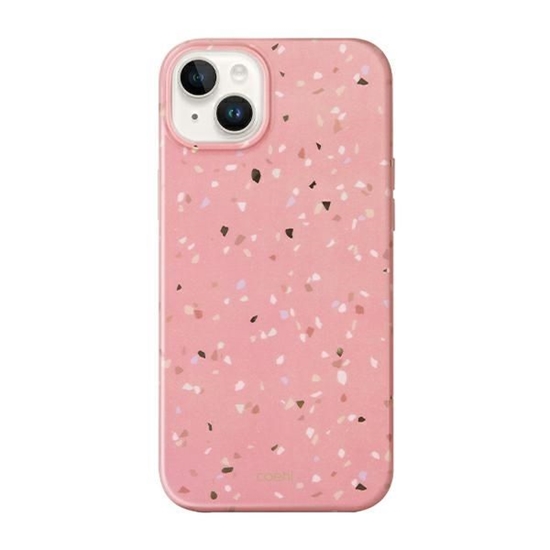 Picture of UNIQ Uniq Coehl Terrazzo case for iPhone 14 - pink