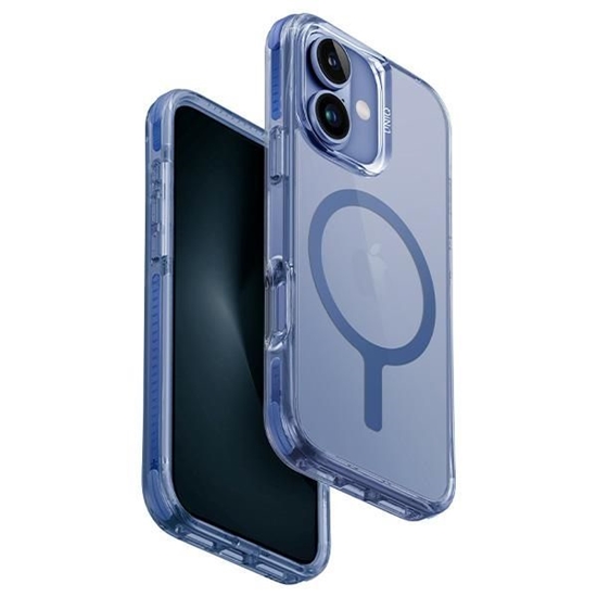 Picture of UNIQ Uniq Combat iPhone 16 Plus 6.7" Magclick Charging case blue/pearl blue