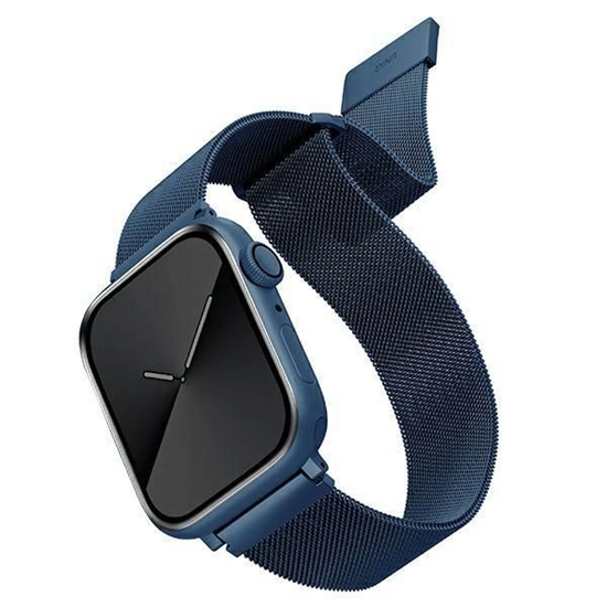 Picture of UNIQ Uniq Dante Stainless Steel Strap for Apple Watch 1/2/3/4/5/6/7/8/SE/SE2 38/40/41mm - Blue