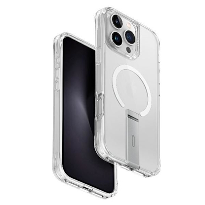 Picture of UNIQ Uniq Eleva case with Vertica Stand iPhone 16 Pro Max 6.9" transparent/lucent clear