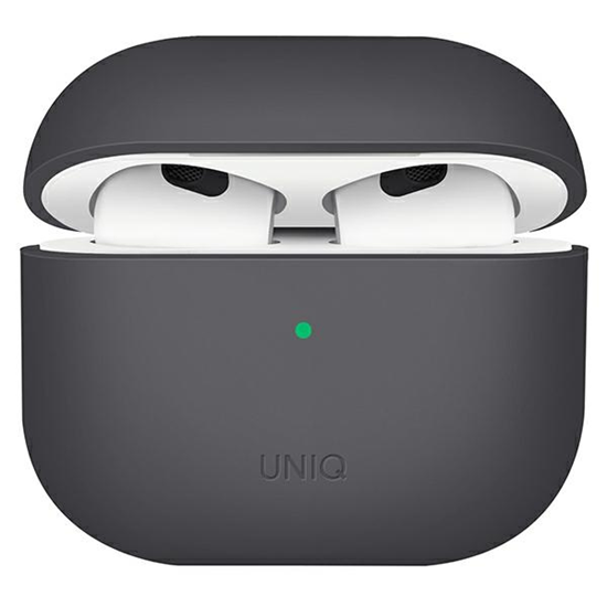 Picture of UNIQ etui Lino AirPods 3 gen. Silicone szary|ash g