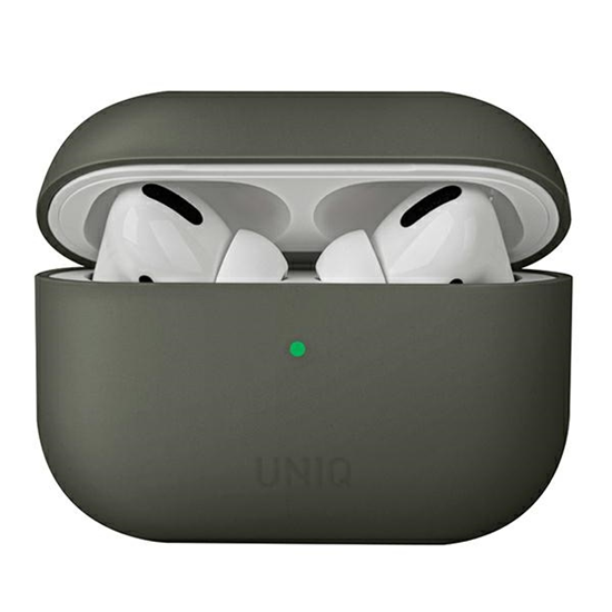 Picture of UNIQ etui Lino AirPods Pro Silicone szary|grey mos