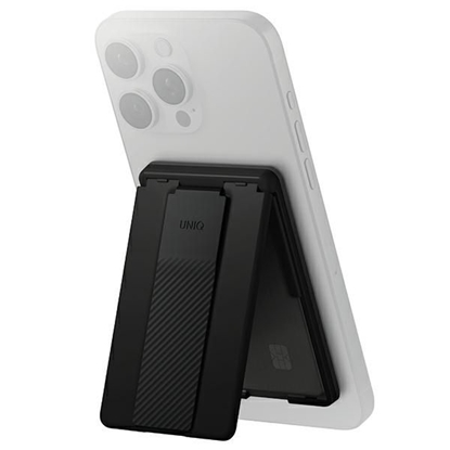 Picture of UNIQ Uniq Heldro ID magnetic wallet with support and band - black