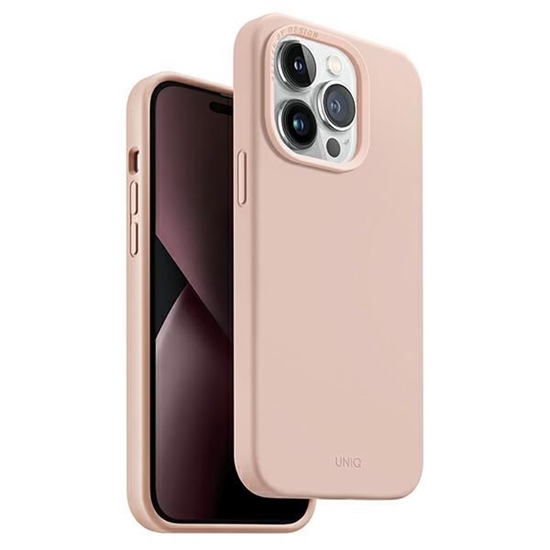 Picture of UNIQ Uniq Lino Hue Magclick Charging case for iPhone 14 Pro Max - pink