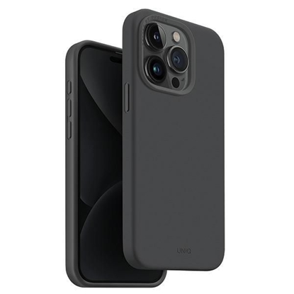 Picture of UNIQ Uniq Lino Hue Magclick Charging case for iPhone 15 Pro - gray