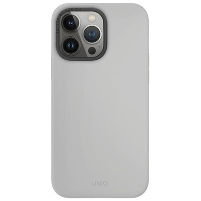 Picture of UNIQ Uniq Lino Hue Magclick Charging case for iPhone 15 Pro Max - light gray