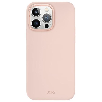 Picture of UNIQ Uniq Lino Hue Magclick Charging case for iPhone 15 Pro Max - pink