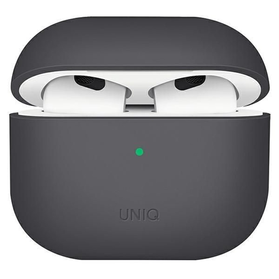 Picture of UNIQ Uniq Lino Silicone case for AirPods 3 - gray