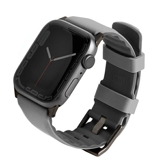 Picture of UNIQ Uniq Linus strap for Apple Watch 1/2/3/4/5/6/7/8/SE/SE2 38/40/41mm - gray