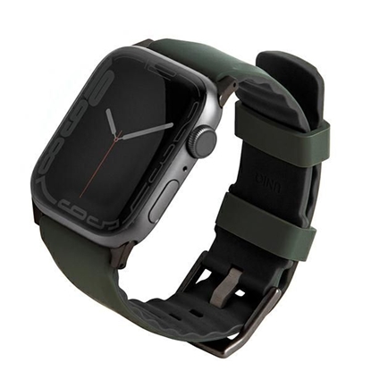 Picture of UNIQ Uniq Linus strap for Apple Watch 1/2/3/4/5/6/7/8/SE/SE2/Ultra 42/44/45/49mm - green
