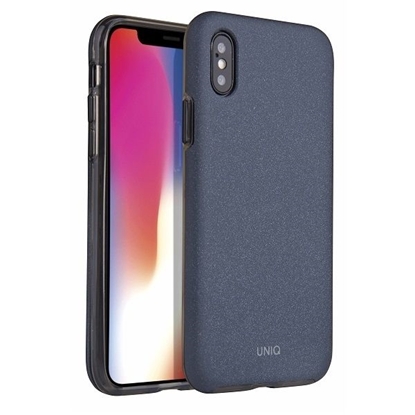Picture of UNIQ Uniq Lithos case for iPhone X / Xs - blue