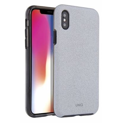 Picture of UNIQ Uniq Lithos case for iPhone Xs Max - light gray