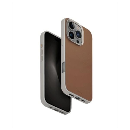 Picture of UNIQ Uniq Lyden DS iPhone 16 Pro 6.3" Magclick Charging Case Caramel/Caramel-Ivory