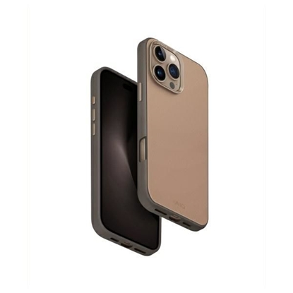 Picture of UNIQ Uniq Lyden DS iPhone 16 Pro Max 6.9" Magclick Charging case brown-gray/flint gray