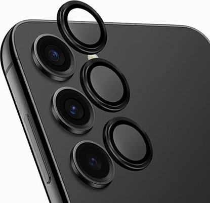 Picture of Uniq UNIQ Optix Aluminium Camera Lens Protector Sam S24 S921 midnight black szko na obiektyw aparatu z aplikatorem