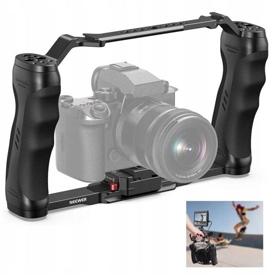 Picture of Uniwersalna Klatka Mocowanie Ramka Uchwyt Stabilizator do Aparatu DSLR Neewer / CA077