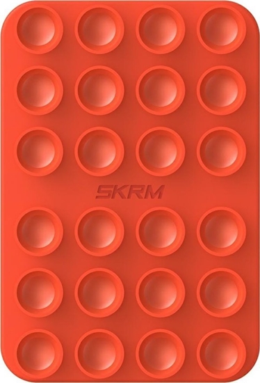 Изображение Uniwersalna przyssawka Skinarma Stax     MagSafe do telefonu pomaraczowy