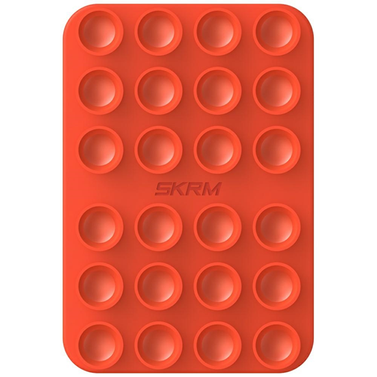 Изображение SKINARMA Uniwersalna przyssawka Skinarma Stax MagSafe do telefonu pomaraczowy