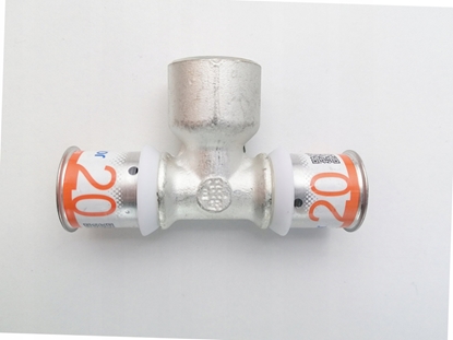 Изображение Uponor Uponor S-Press PLUS trójnik z gwintem wewn. 20-Rp1/2FT-20 (PWE)