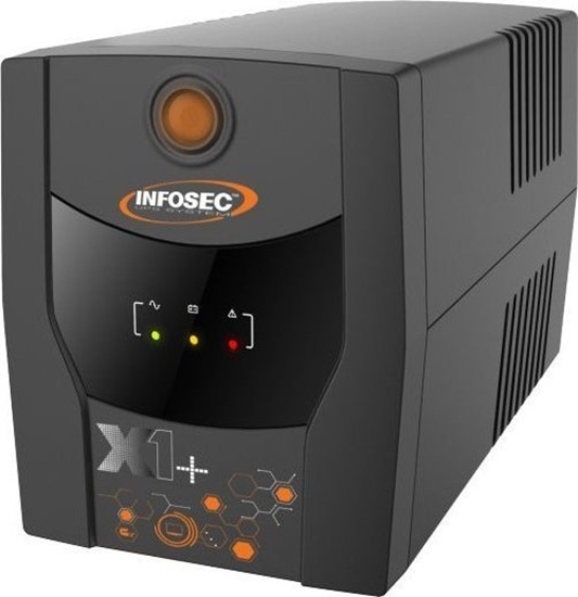 Picture of UPS Infosec Zasilacz awaryjny UPS 1600VA 900W 2x 9Ah 4x FR/Schuko