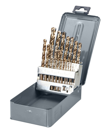 Изображение Urbju komplekts metalam HSS-Co 1-10mm 19gb Proline