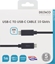 Изображение Kabel USB Deltaco USB-C to USB-C cable 10 Gbit/s 1m, 60W, 3A black / USBC-1122M