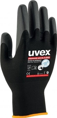 Picture of uvex phynomic airLite A ESD assembly gloves size 10