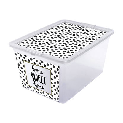 Picture of Uzglabāšanas kaste 30L X box dots