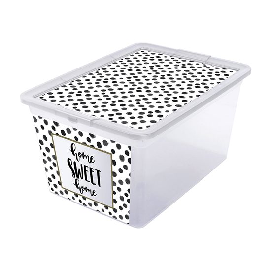 Изображение Uzglabāšanas kaste 30L X box dots