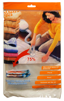 Attēls no Uzglabāšanas maiss 80x100cm vakuuma