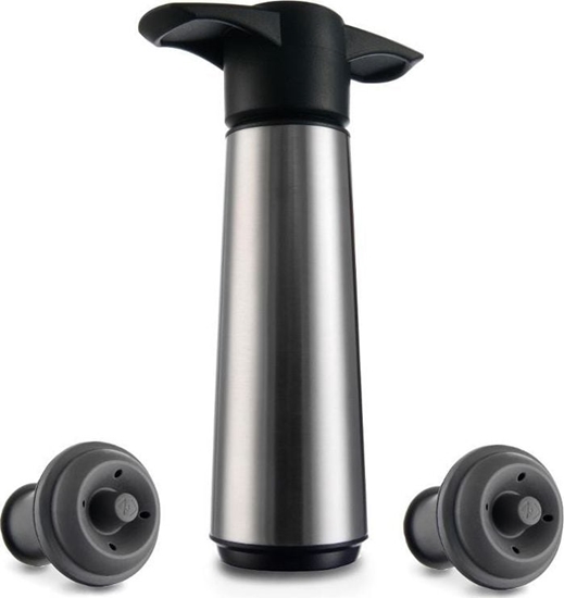 Picture of Vacu Vin Pompka do wina stalowa z 2 korkami