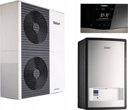 Attēls no Vaillant Pakiet pompa ciepa VWL 105/6A+ modu cienny MEH 97/6+VRC 720 aroTHERM plus monoblok