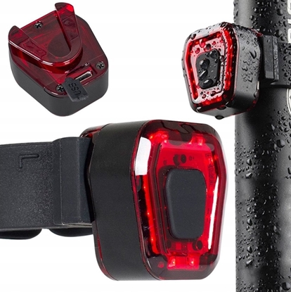 Attēls no Vayox Lampka rowerowa VA0048 z wbudowanym akumulatorem