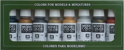 Изображение Vallejo Vallejo: 70.118 - Model Color - Effects - Metallic Colors (8 x 18 ml)