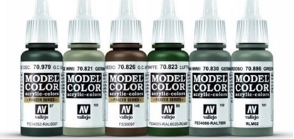 Attēls no Vallejo Vallejo: 70.206 - Model Color - WWII German Infantry (6 x 18 ml)