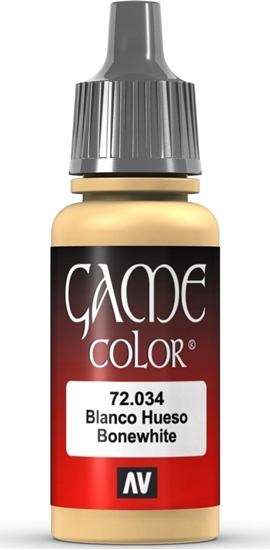 Picture of Vallejo Vallejo: 72.034 - Game Color - Bone White (18 ml)