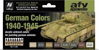 Attēls no Vallejo Vallejo: AFV - German Colors 1940-1945 8x17