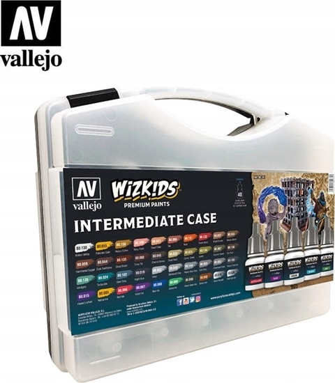 Picture of Vallejo Vallejo: Wizkids - Intermediate Case 40x8 ml