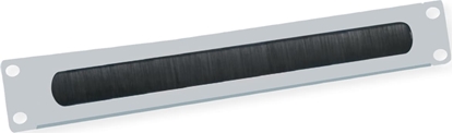 Attēls no Value 19" Cable Entry 2U with Brush Seal, grey