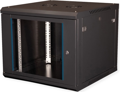 Attēls no Value 19" Wall Cabinet 9U , 600x600mm, black