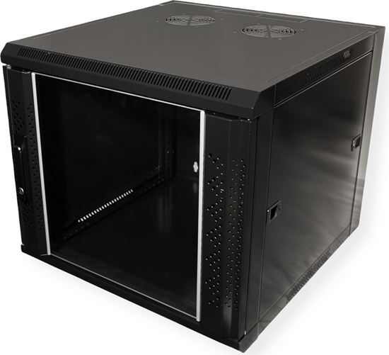 Picture of Value 19" Wall Mount Rack 6U, 368 x 570 x 450 (HxWxD), black