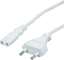 Picture of Value Euro Power Cable, 2-pin, white, 1.8 m