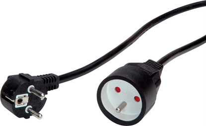 Picture of Value Extension Cable with 3P. Connectors, UTE Version, AC 230V, black, 3 m