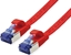 Attēls no Value FTP Patch Cord, Cat.6A (Class EA), extra-flat, red, 1 m