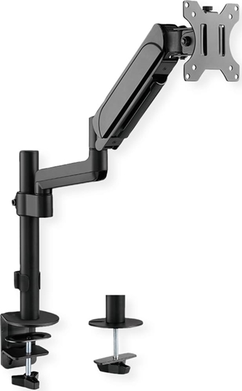 Picture of Value Single Monitor Arm, Pole Mount, 4 Joints, Desk Clamp