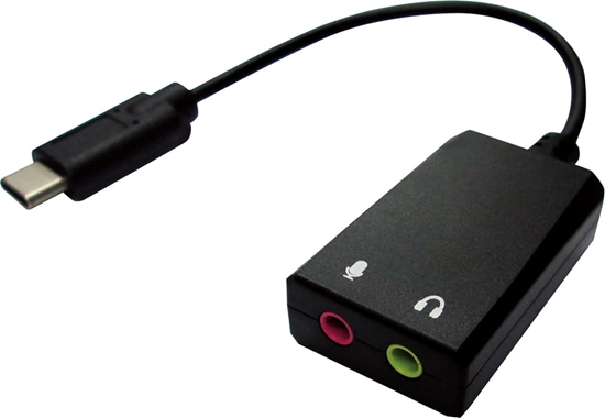 Picture of Value Type C - 2x 3.5mm Audio Adapter, M/F, 0.13 m