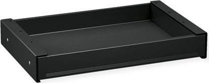 Attēls no Value Ultra-Slim Underdesk Mount Storage Drawer, 420 mm width, black,