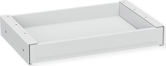 Picture of Value Ultra-Slim Underdesk Mount Storage Drawer, 420 mm width, white,