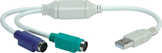 Picture of Value USB to 2x PS/2 Adapter Cable