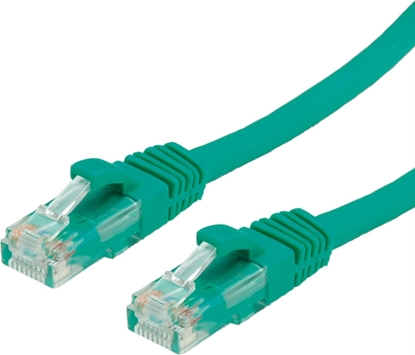 Attēls no Value UTP Cable Cat.6 (Class E), halogen-free, green, 5 m